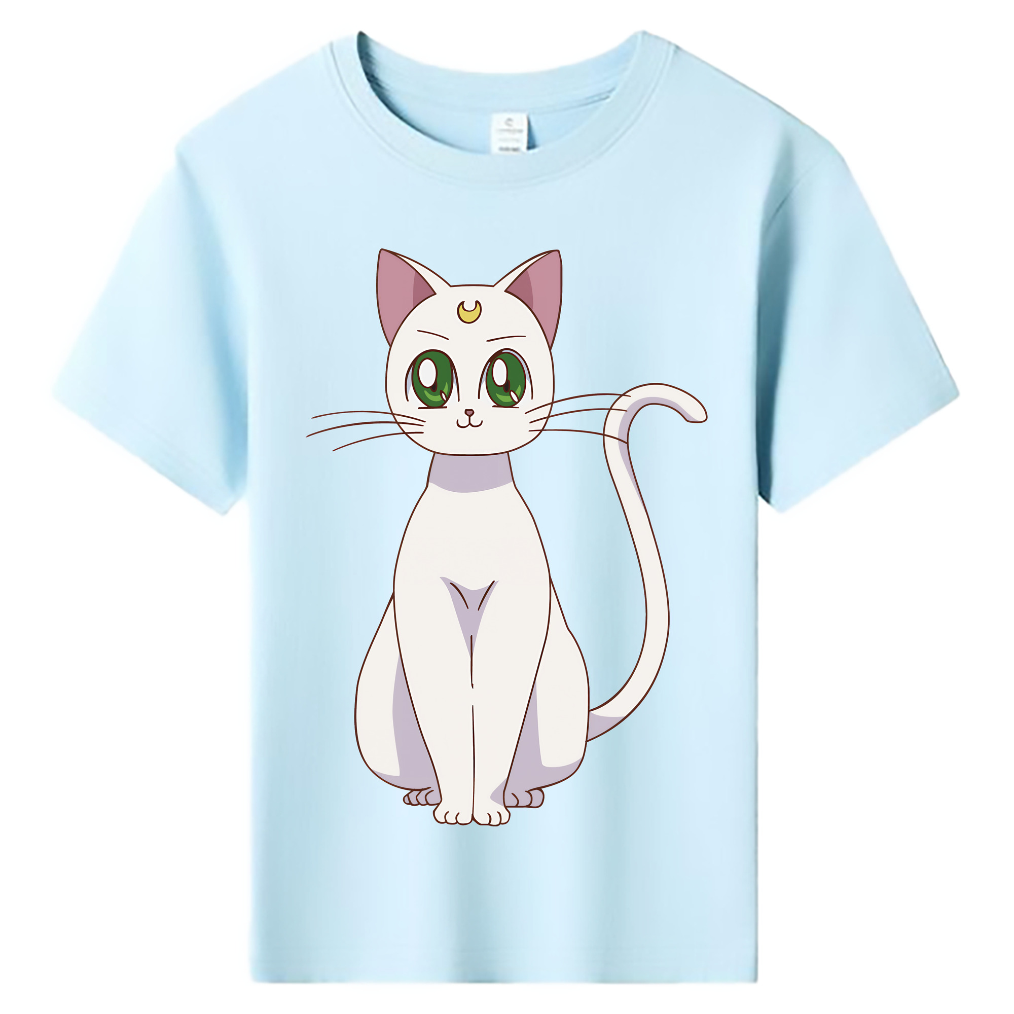（画像用） 美少女戦士セーラームーン Sailor Moon 綿100％キッズTシャツ（フロントプリント）